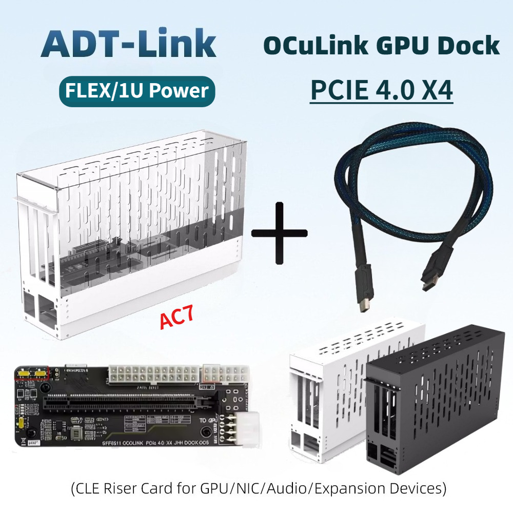 Oculink Egpu Dock Graphics Card - 50CM Oculink EGPU 그래픽 카드 독