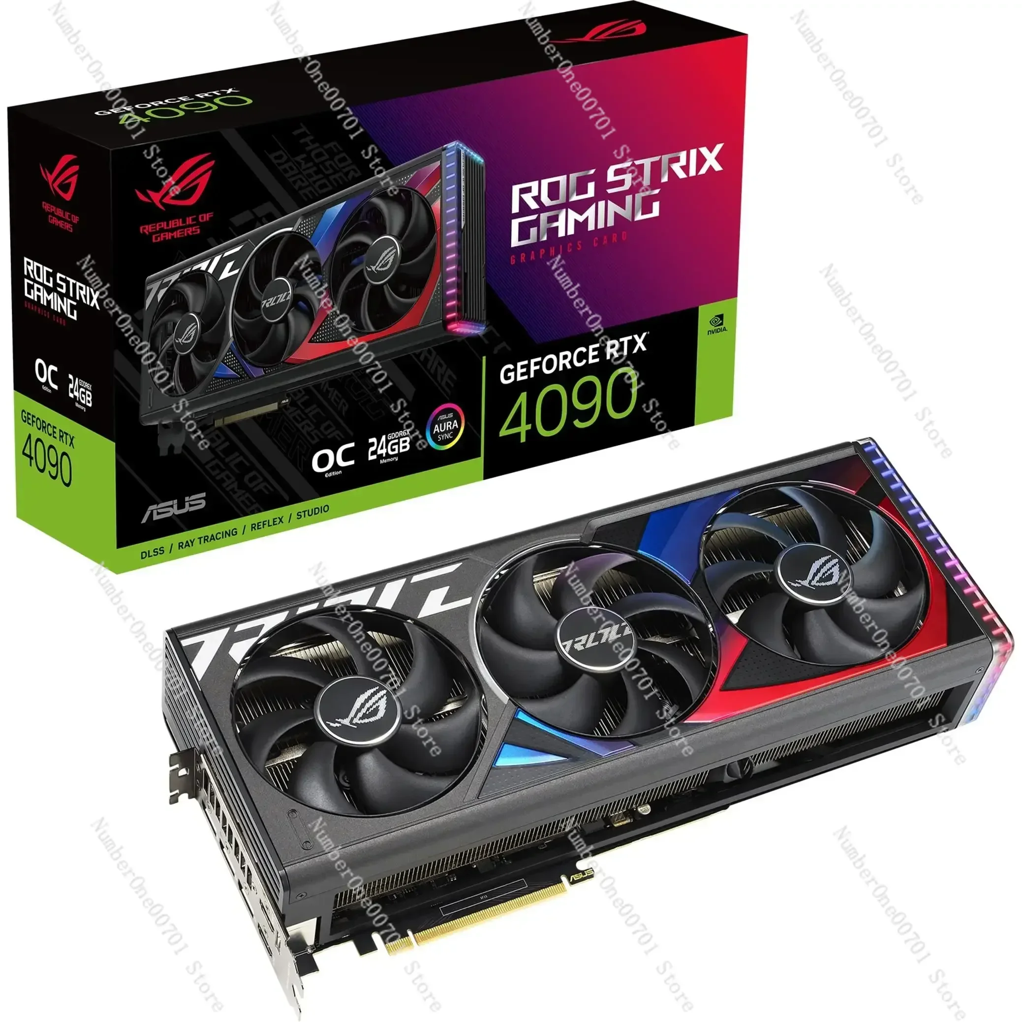 Rtx 4090 24Gb Graphics Card - 새로운 정품 Rog_Strix_GeForce_RTX - 4090 OC