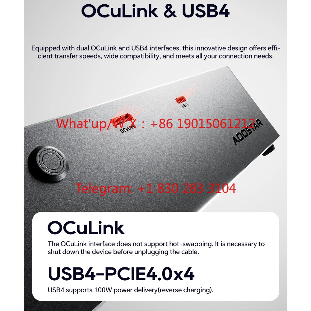 AOOSTAR AG02 외장 그래픽 카드 독(OCuli - Oculink Egpu Dock Graphics Card 리뷰 및 가격