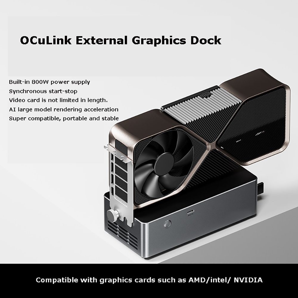 AG02/AG01 EGPU 도크 (OCuLink 및 U - Oculink Egpu Dock Graphics Card 리뷰 및 가격