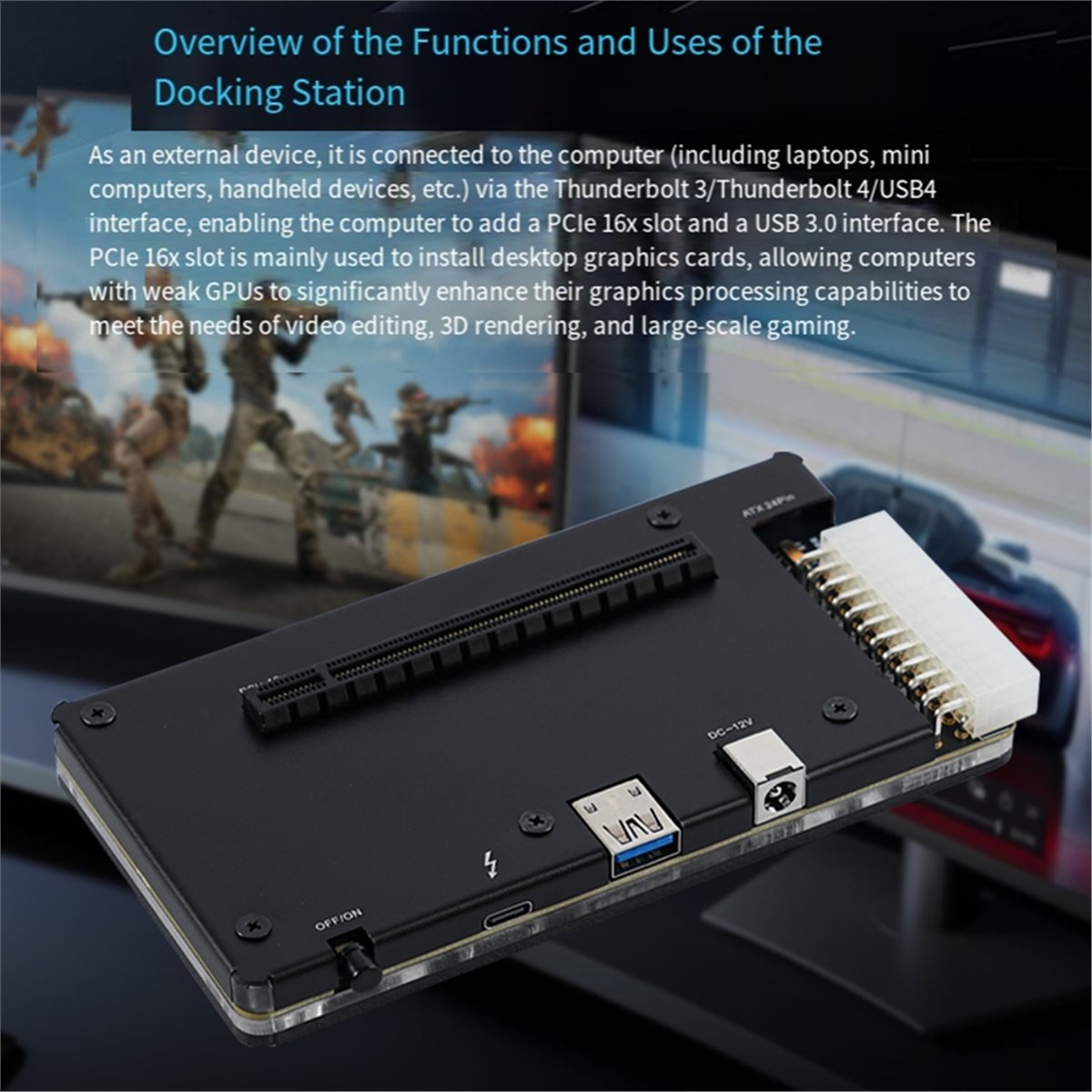 ABIU 프로페셔널 외장 GPU, 썬더볼트 4 그래픽  - Thunderbolt 4 External Gpu Enclosure 리뷰 및 가격