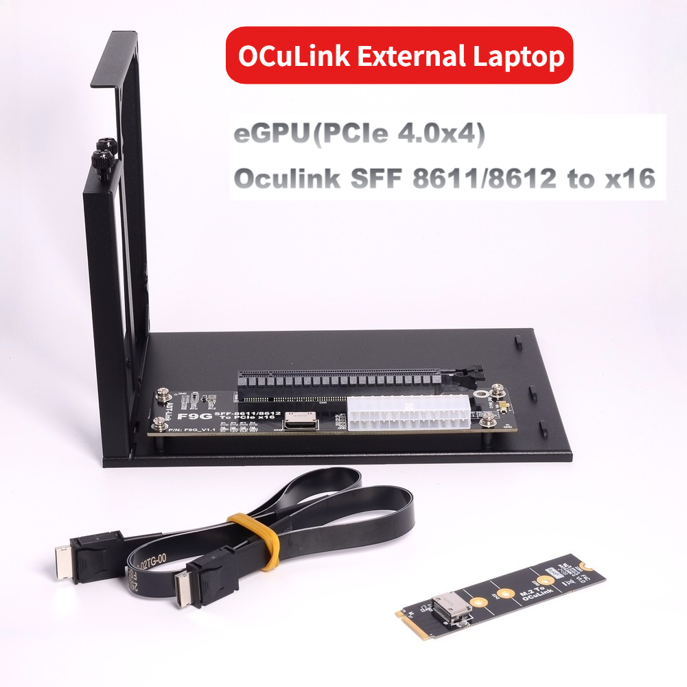 F9G-BK7 EGPU 오큘링크 GPU 도크 PCIe  - Oculink Egpu Dock Graphics Card 리뷰 및 가격
